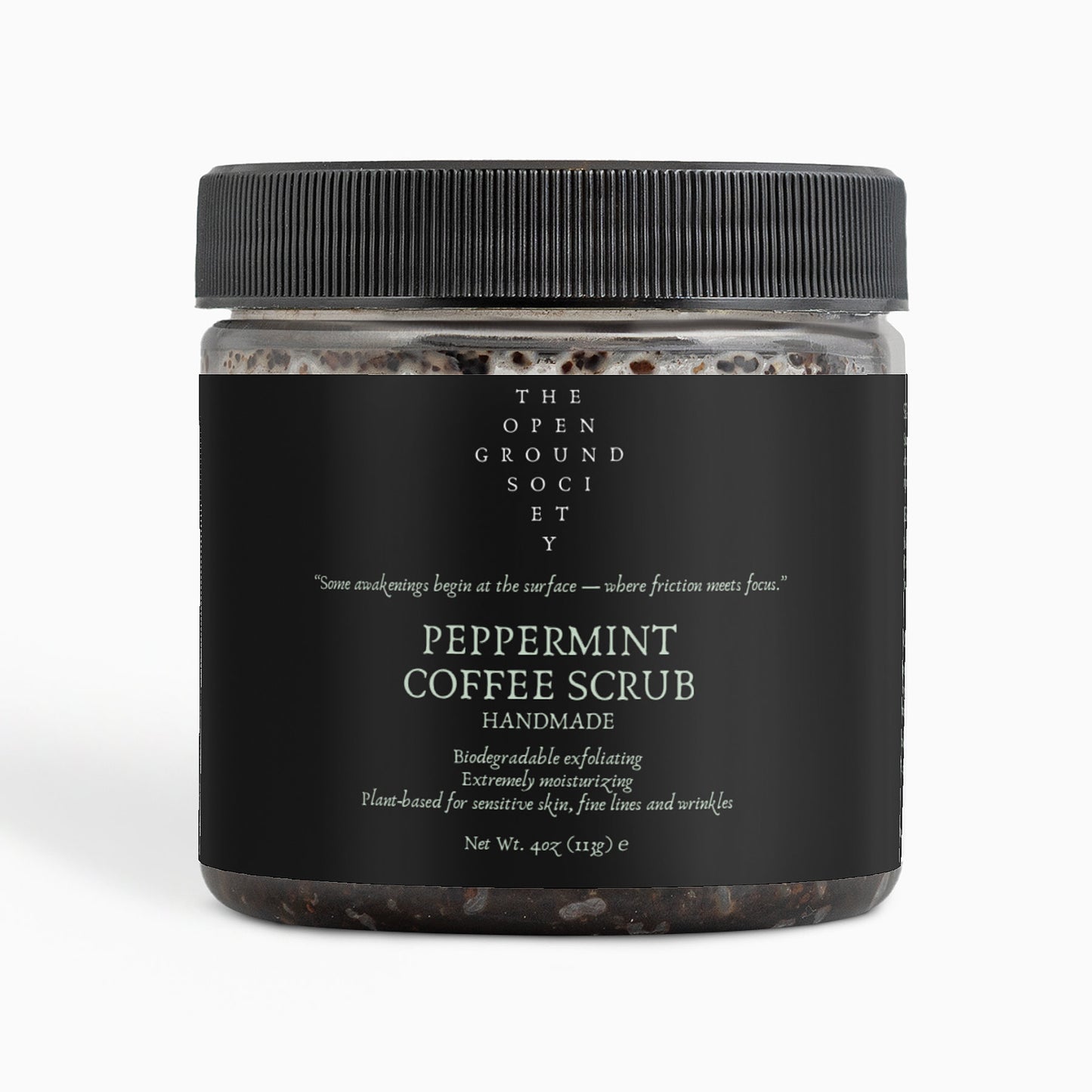 Peppermint Coffee Scrub