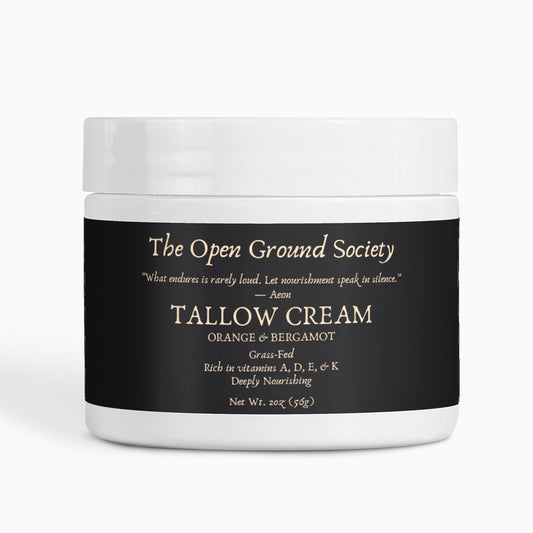 Tallow Cream Orange & Bergamot