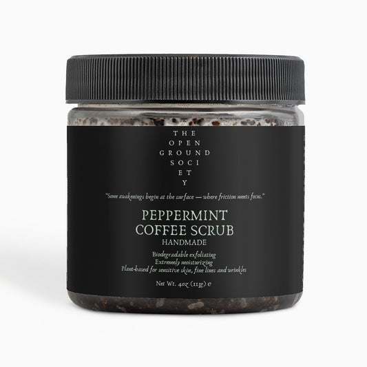 Peppermint Coffee Scrub