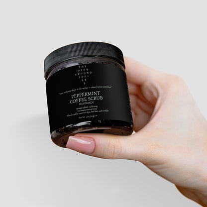 Peppermint Coffee Scrub