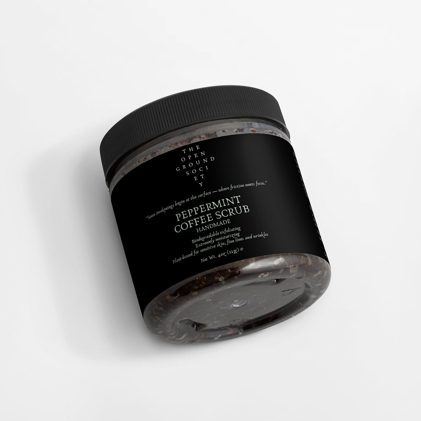 Peppermint Coffee Scrub
