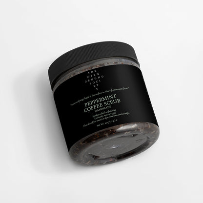 Peppermint Coffee Scrub