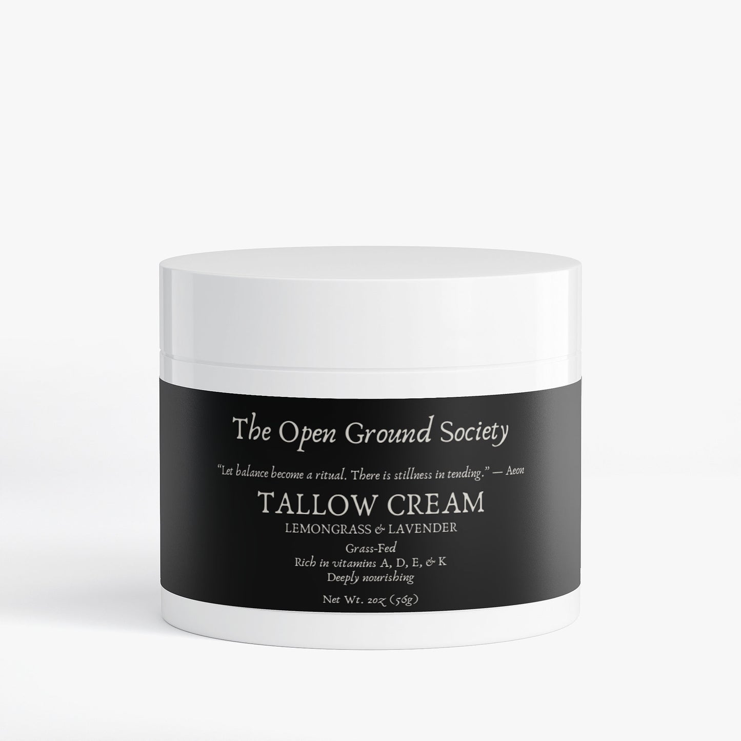 Tallow Cream Lemongrass & Lavender