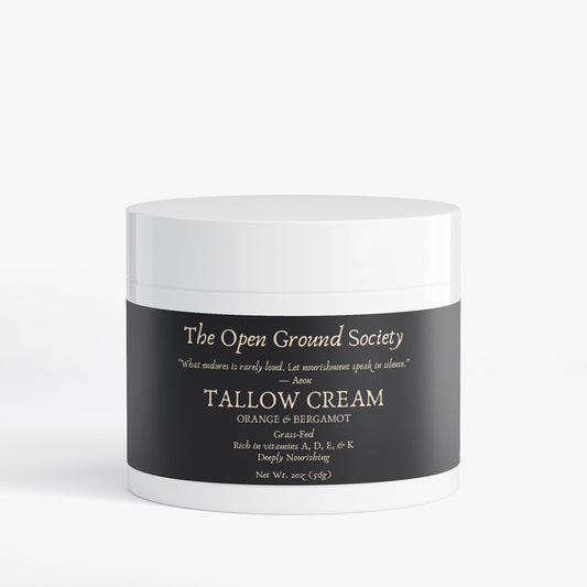 Tallow Cream Orange & Bergamot