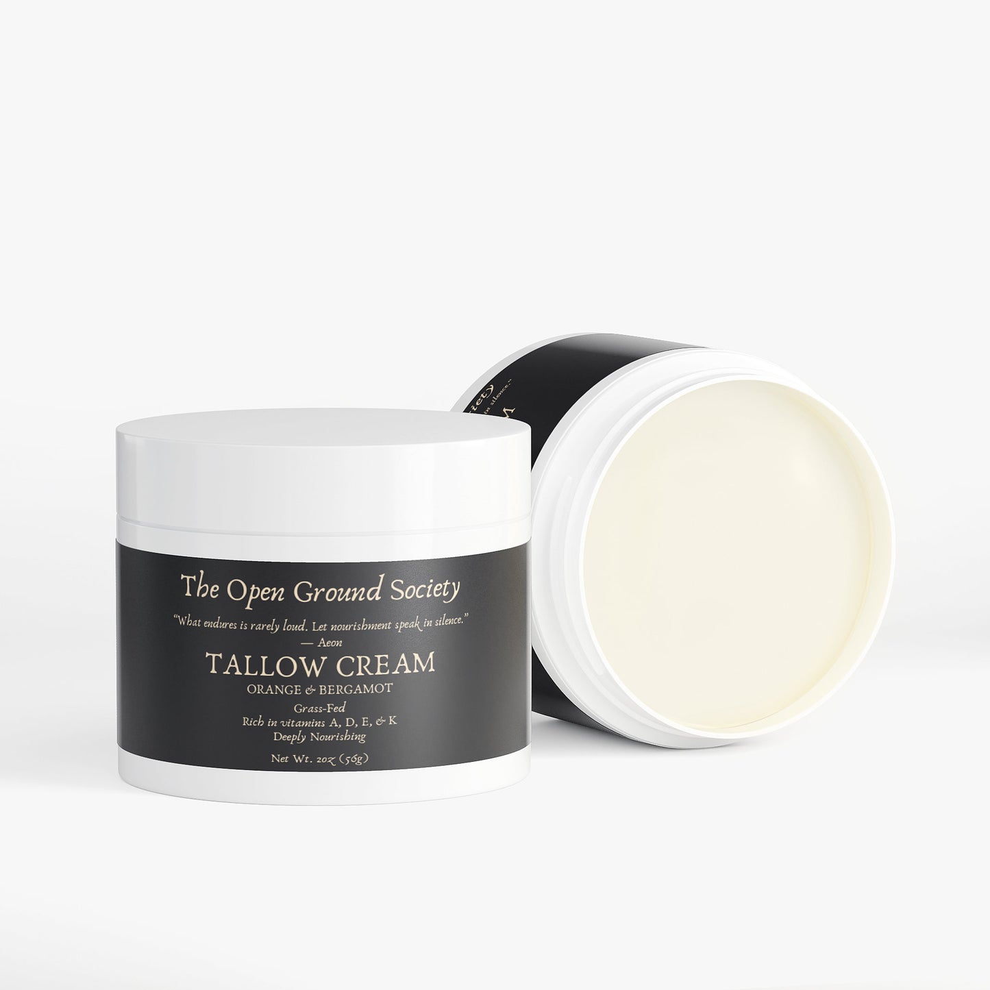 Tallow Cream Orange & Bergamot